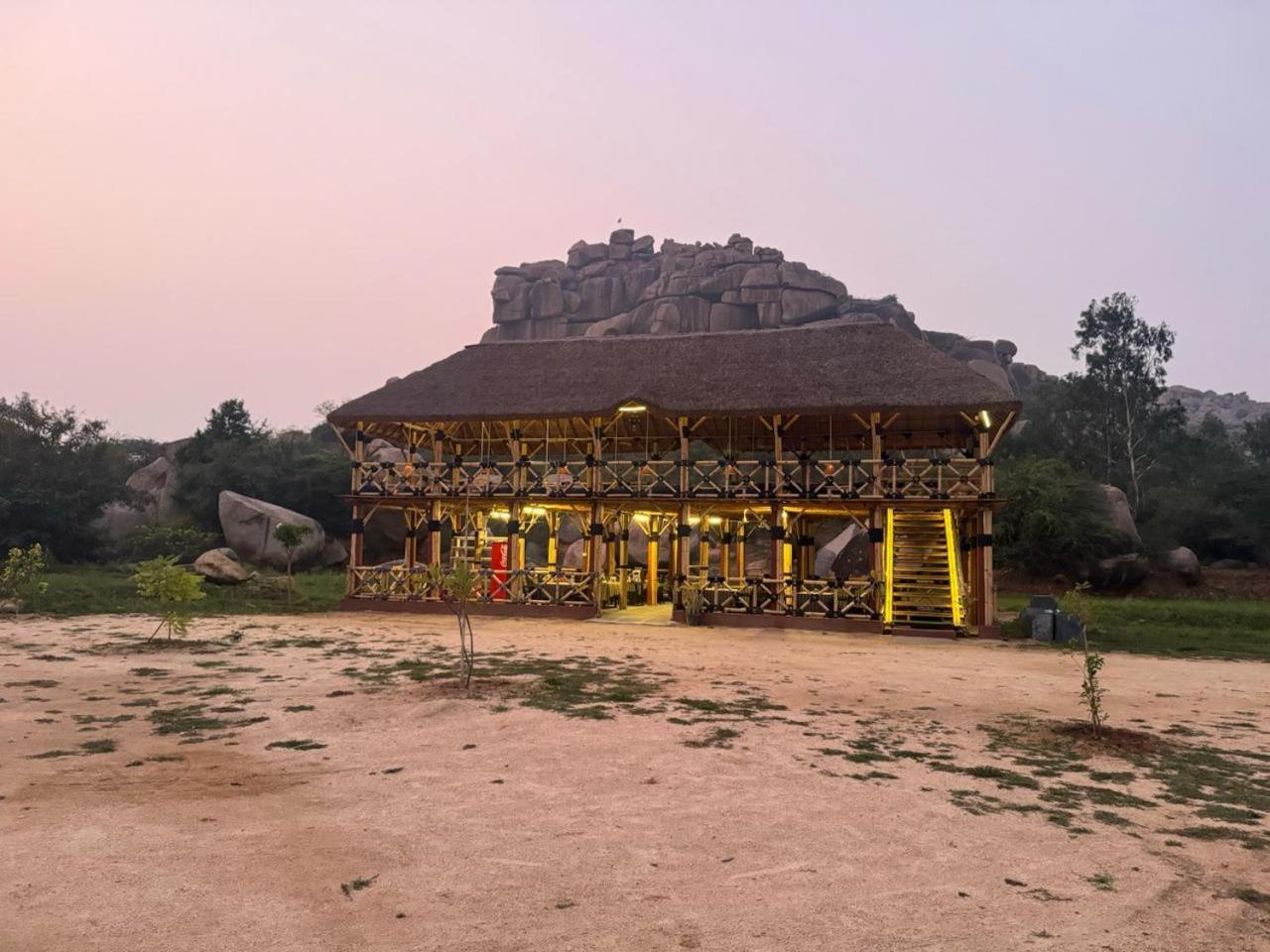 Hill Stone View Hampi Otel Dış mekan fotoğraf